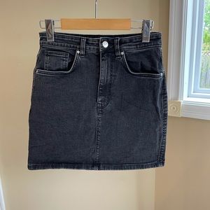 Zara denim skirt